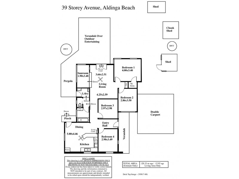 39 Storey Avenue, Aldinga Beach SA 5173 Floorplan