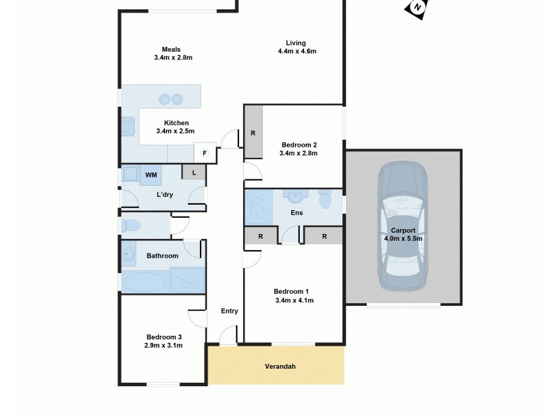 1124 Andrews Road, Munno Para West SA 5115 Floorplan
