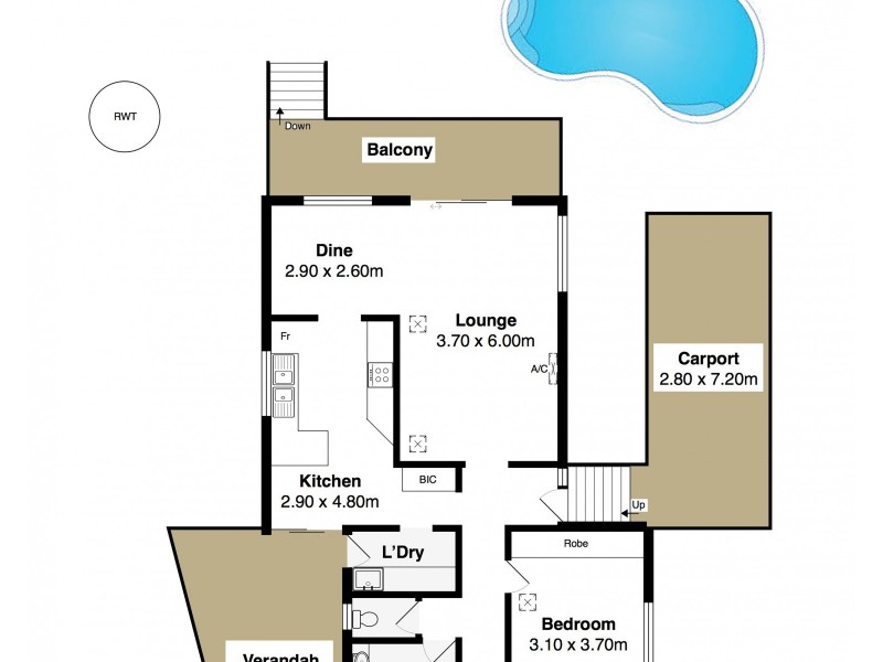 2 Madeira Drive, Morphett Vale SA 5162 Floorplan