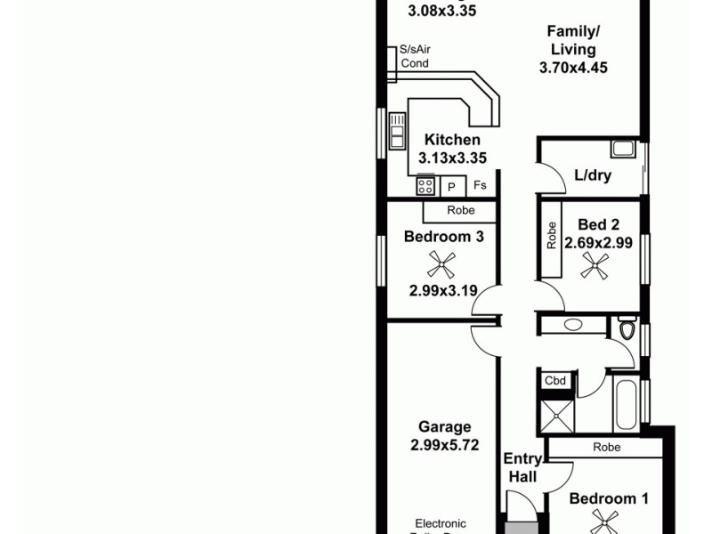 13 Kimber Street, Aldinga Beach SA 5173 Floorplan