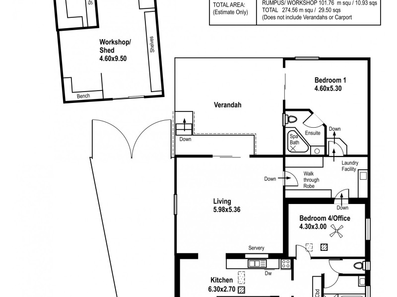 21 Loader Crescent, Port Willunga SA 5173 Floorplan