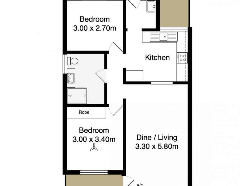 12/14  Louisa Street, Morphett Vale SA 5162 Floorplan
