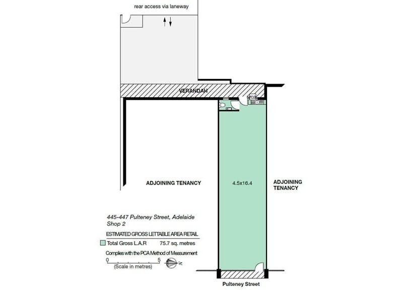 447 Pulteney Street, Adelaide SA 5000 Floorplan