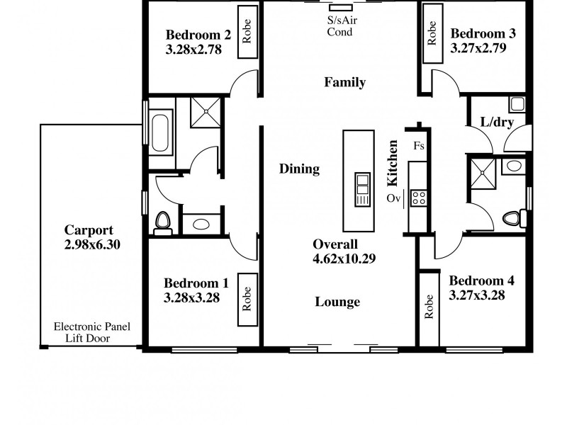 16 McDonald Avenue, Aldinga Beach SA 5173 Floorplan