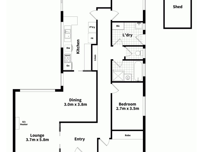 57 Peters Terrace, Mount Compass SA 5210 Floorplan