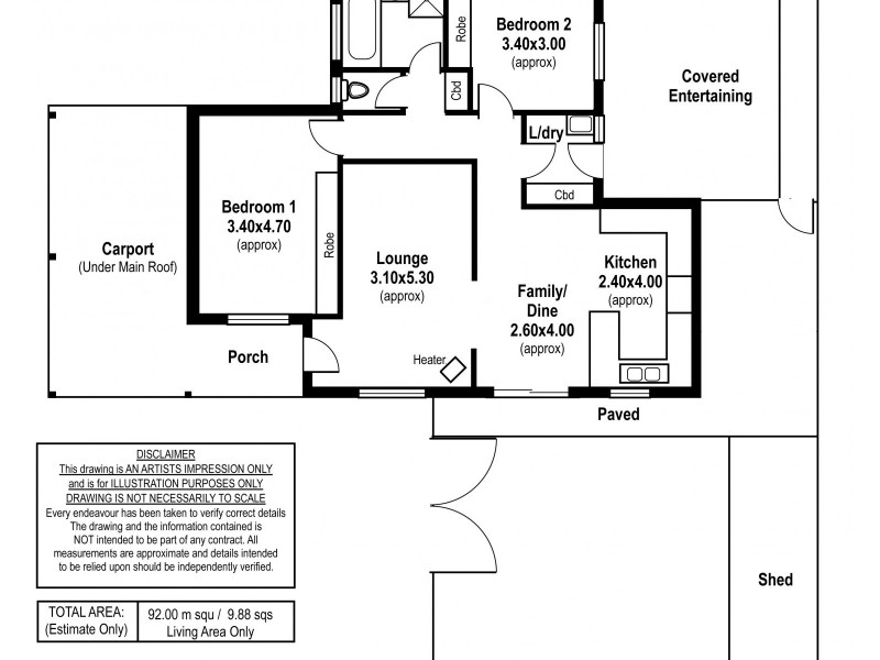 6/82 Rowley Road, Aldinga Beach SA 5173 Floorplan