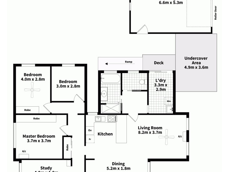 6 Fielding Street, Goolwa Beach SA 5214 Floorplan