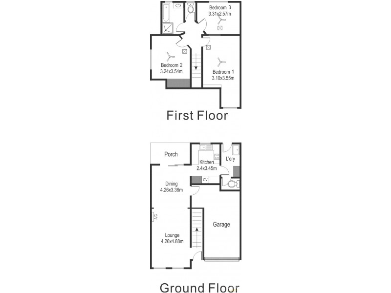 3/49 Boss Ave, Marleston SA 5033 Floorplan