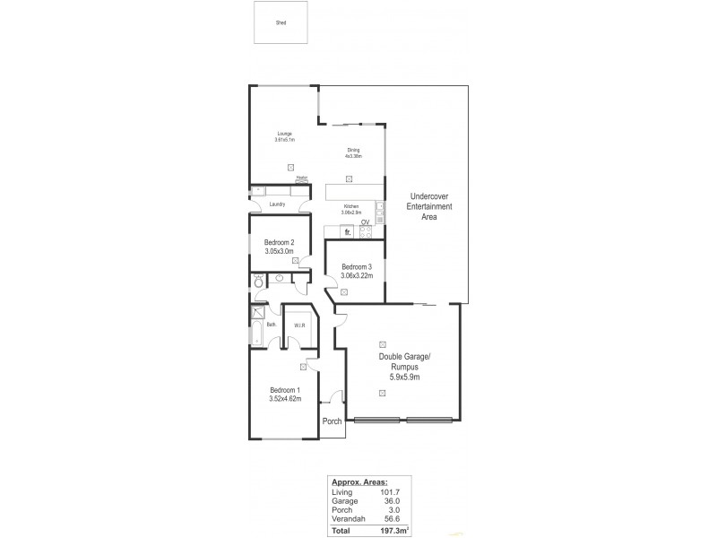 5 Anare St, Greenwith SA 5125 Floorplan