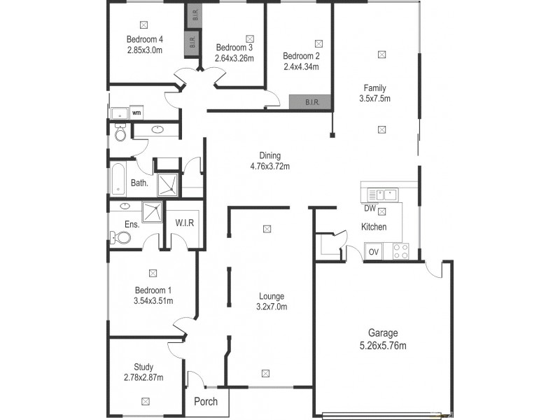 14 Curlew St, Sheidow Park SA 5158 Floorplan