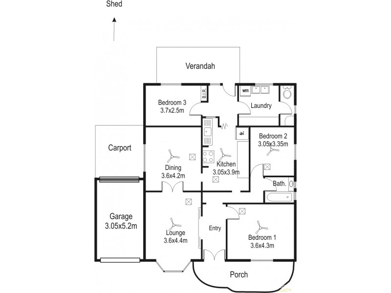 24 Henrietta St, Prospect SA 5082 Floorplan