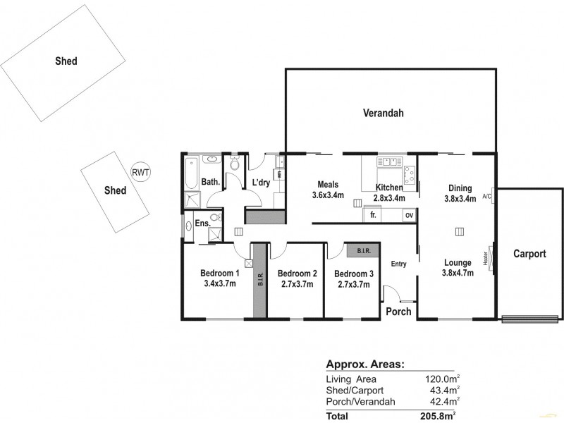 27 Parkview Drive, Tea Tree Gully SA 5091 Floorplan
