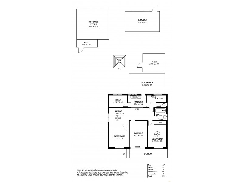 8 Fitzgerald Ave, Enfield SA 5085 Floorplan
