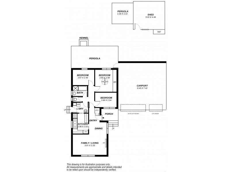 9 Mettika Ave, Ingle Farm SA 5098 Floorplan