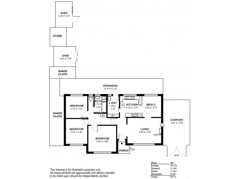 4 Balmoral Rd, Salisbury East SA 5109 Floorplan