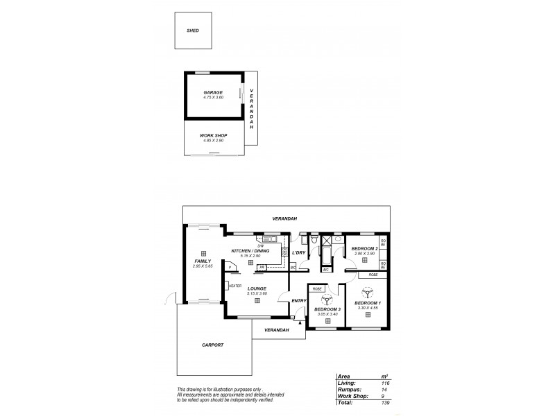 13 Nanette Road, Valley View SA 5093 Floorplan