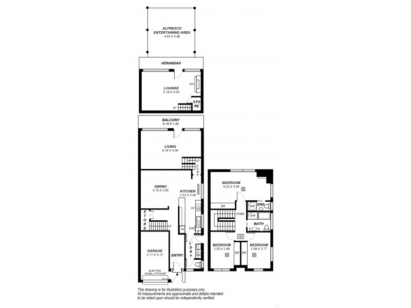 3a Land Crescent, Pasadena SA 5042 Floorplan