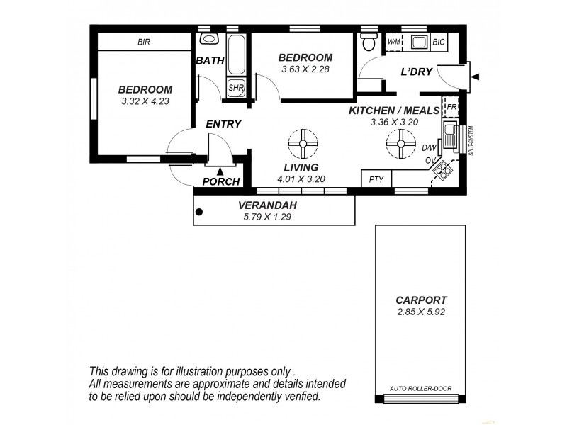 14 Auburn Crescent, Croydon Park SA 5008 Floorplan