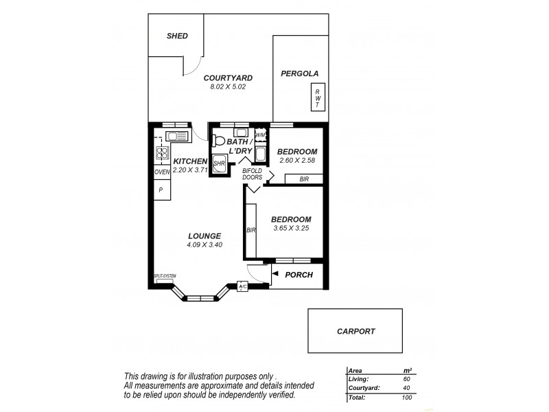 5/14 Panmure Place, Woodville North SA 5012 Floorplan