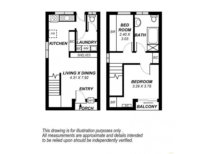 1/221 Prospect Rd, Prospect SA 5082 Floorplan