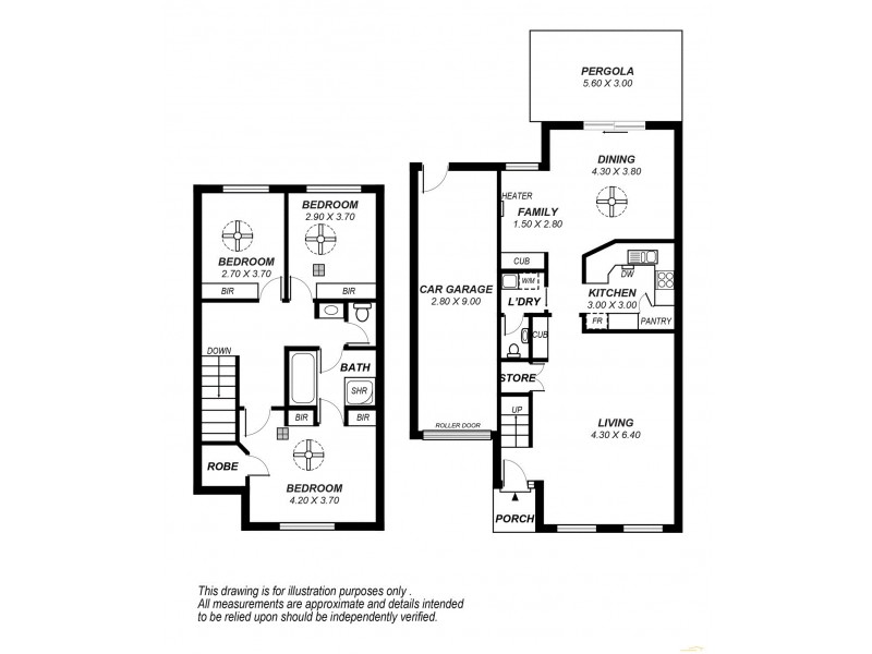 17 Bowman Crescent, Enfield SA 5085 Floorplan