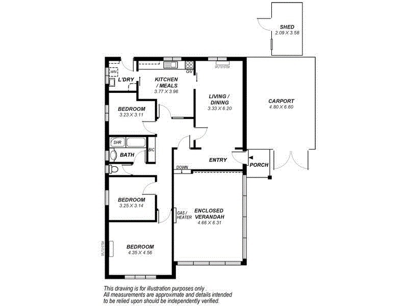 13 BARLI CRESCENT, Gepps Cross SA 5094 Floorplan