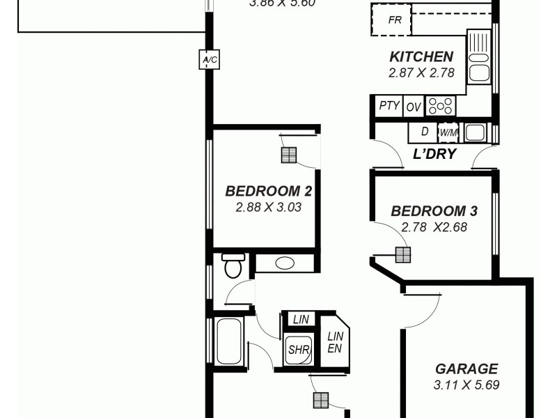 1/20 Blamey Ave, Broadview SA 5083 Floorplan