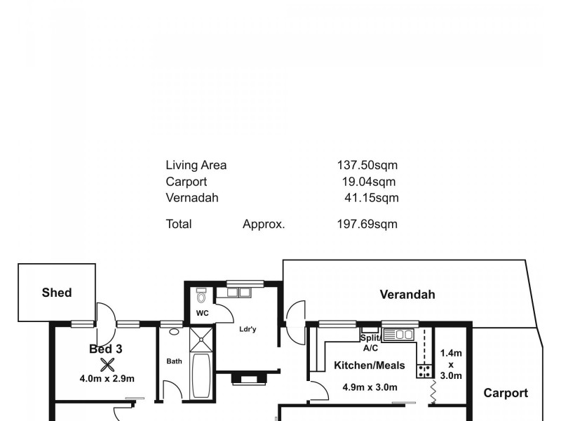 5  Gosfield Crescent, Hampstead Gardens SA 5086 Floorplan