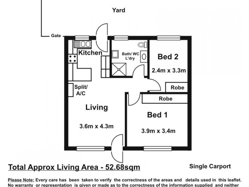 3/12 Victoria St, Prospect SA 5082 Floorplan