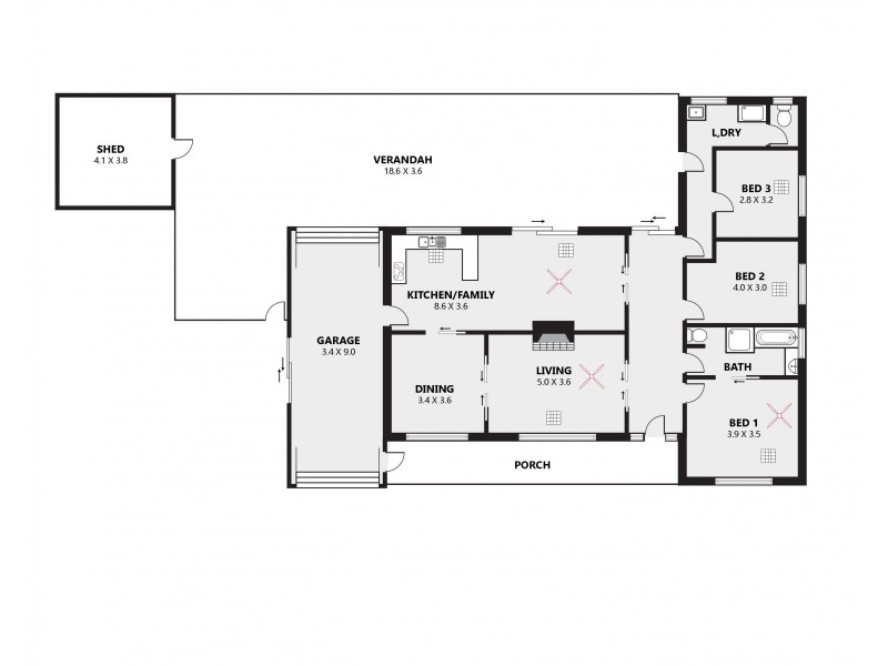 975 Stebonheath Rd, Munno Para West SA 5115 Floorplan