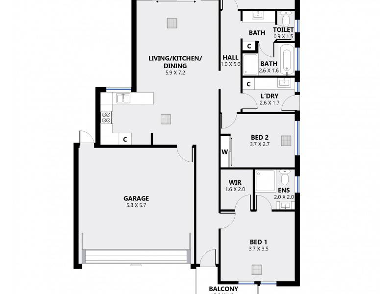 7 Hopetoun Ave, Kilburn SA 5084 Floorplan
