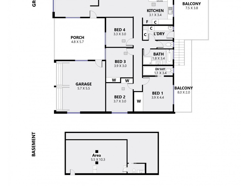 9 Grasslands Court, Wynn Vale SA 5127 Floorplan