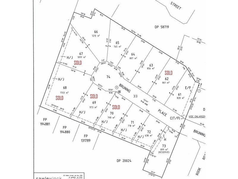 LOT 61 – 72 BRUNING PLACE, Mount Gambier SA 5290