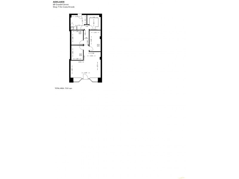 68 Grenfell Street (Shop 7), Adelaide SA 5000 Floorplan
