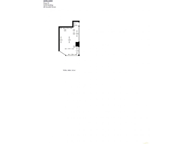 68 Grenfell Street, Adelaide SA 5000 Floorplan