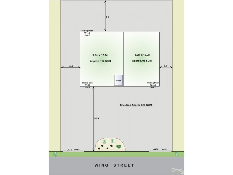 94-96 Wing Street, Wingfield SA 5013 Floorplan
