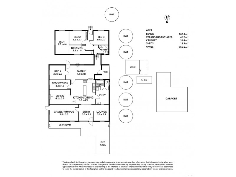 48 Rodwell Road, Woodchester SA 5255 Floorplan
