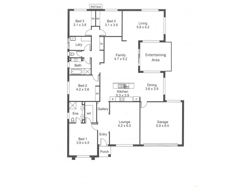 5 Barton Circuit, Mount Barker SA 5251 Floorplan