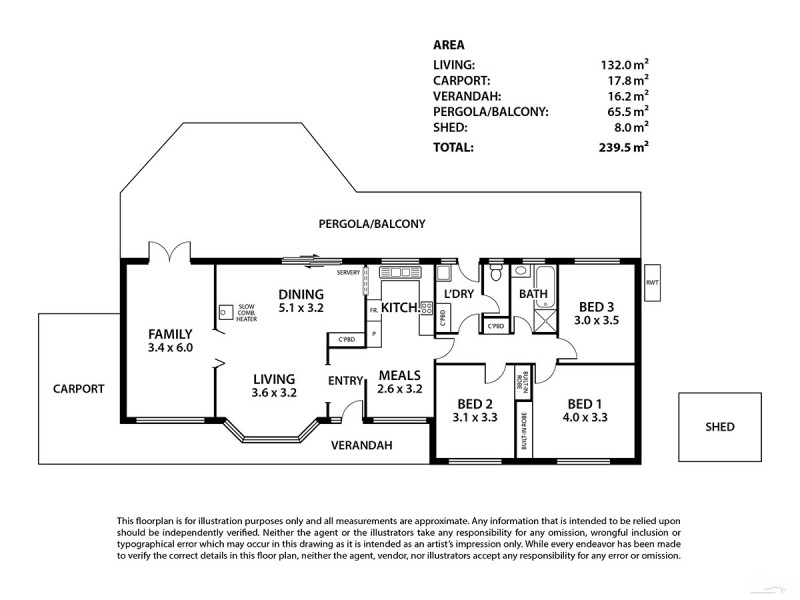 25 Hill View Road, Bridgewater SA 5155 Floorplan