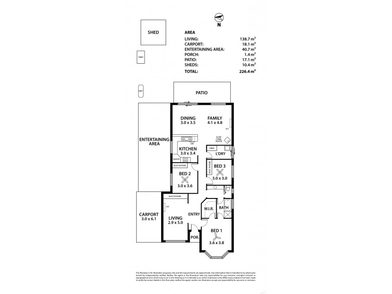 36 Woodside Road, Nairne SA 5252 Floorplan