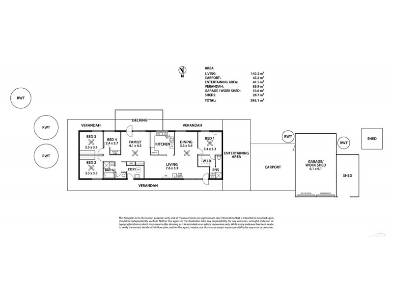 542 Springs Road, Mount Barker Springs SA 5251 Floorplan
