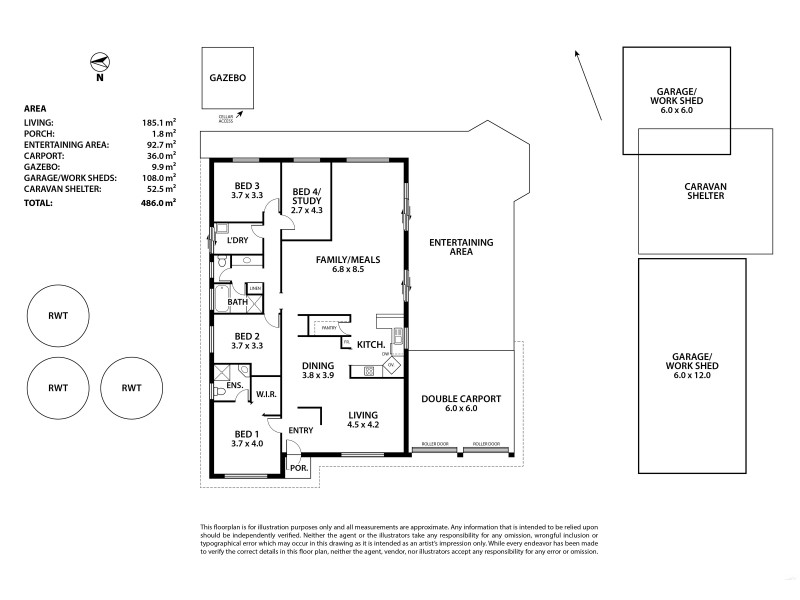 20 Dalmeny Drive, Mount Barker SA 5251 Floorplan