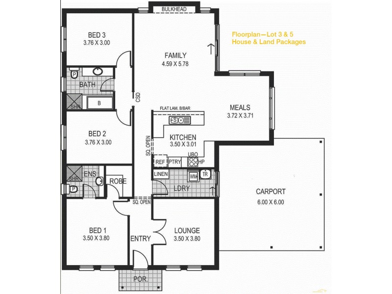 5 Bull Creek Road, Ashbourne SA 5157 Floorplan