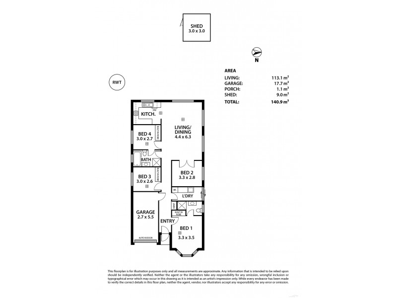 12/147 North Road, Nairne SA 5252 Floorplan