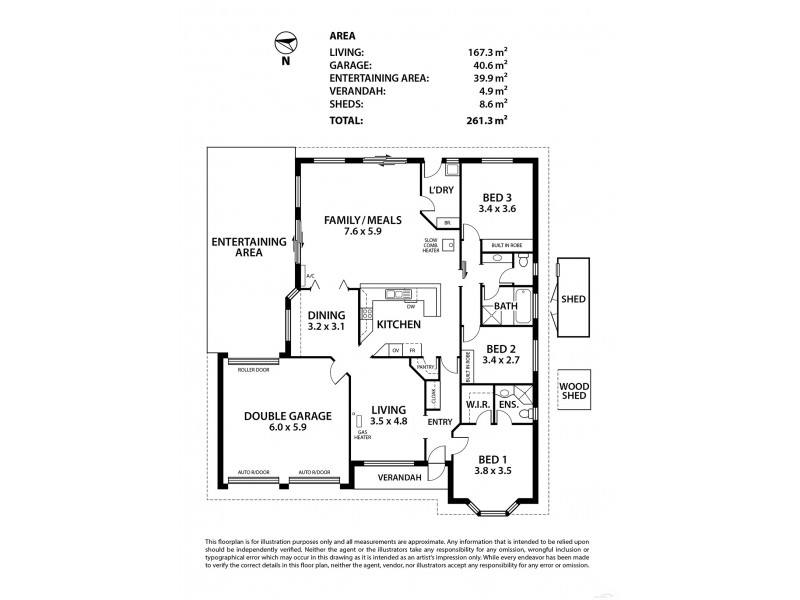 87 Ray Orr Drive, Mount Barker SA 5251 Floorplan