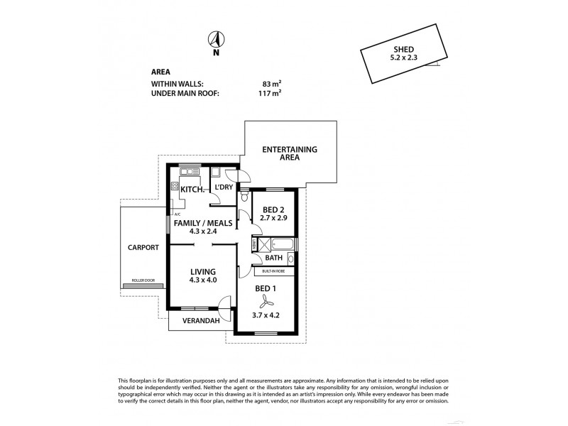 2/9 Gabb Court, Nairne SA 5252 Floorplan
