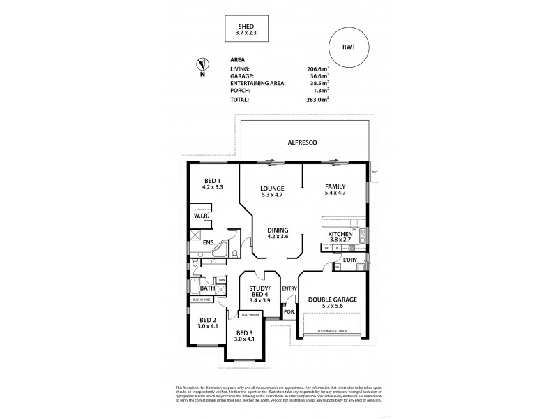 12 Jordan Street, Mount Barker SA 5251 Floorplan
