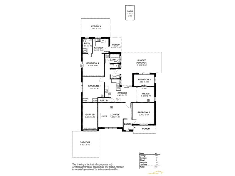 599 Brighton Road, Seacliff SA 5049 Floorplan