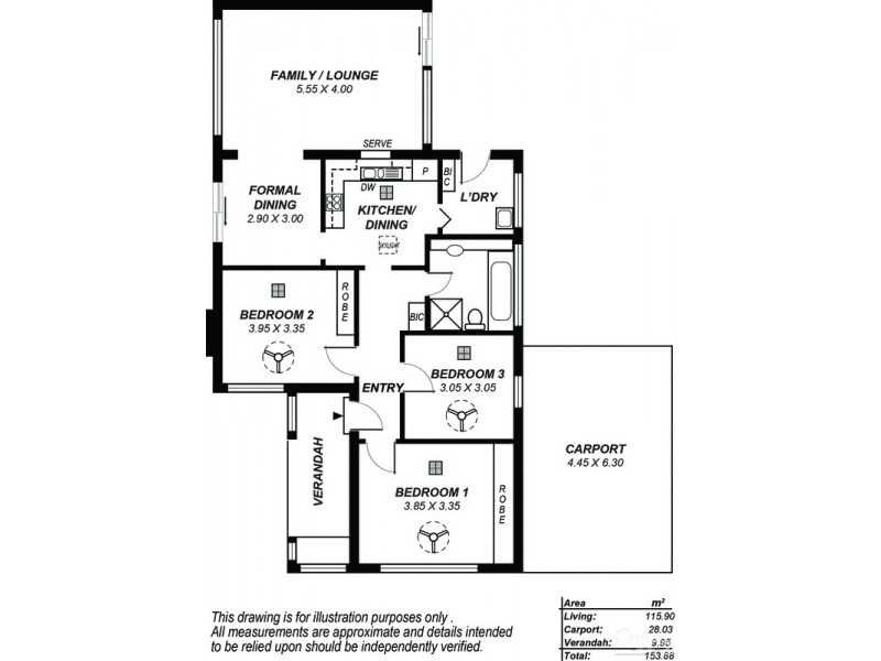 20 Filmer Avenue, Glengowrie SA 5044 Floorplan