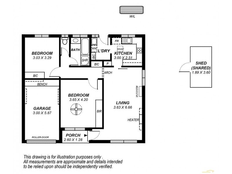 2/386 Morphett Road, Warradale SA 5046 Floorplan